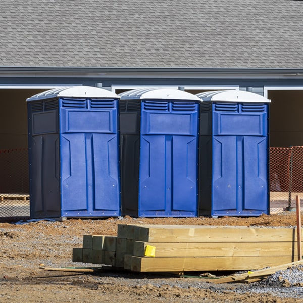 is there a specific order in which to place multiple porta potties in Mountain Gate